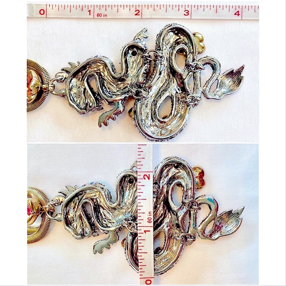 Betsey Johnson ’Memoirs of Betsey’ Dragon Jewelry Set RARE/HTF! - Picture 16 of 16